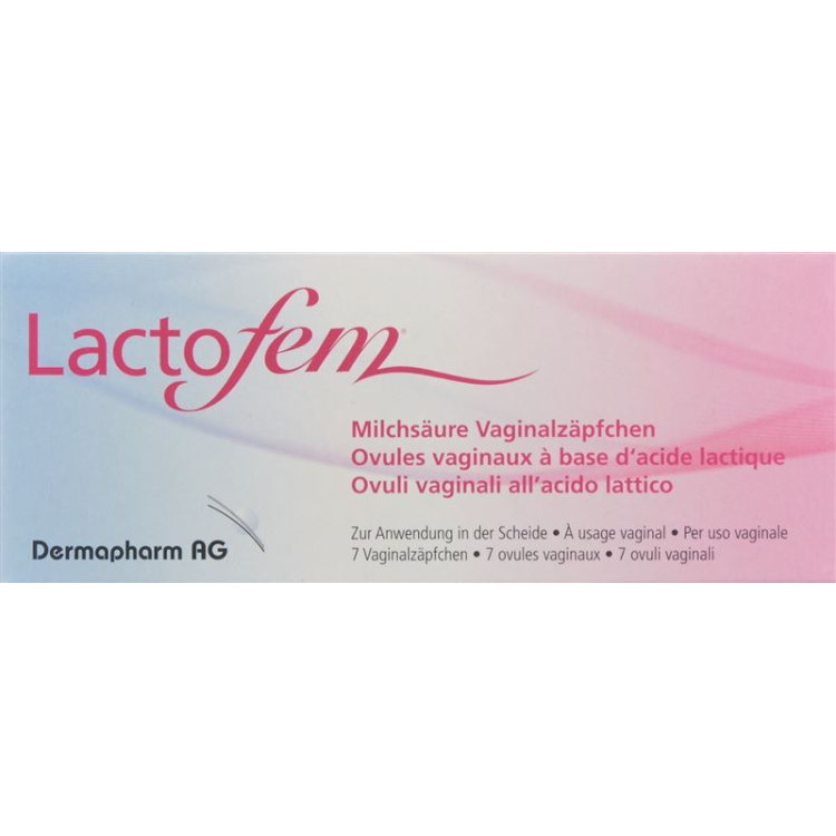 LACTOFEM Milchsäure Vaginalzäpfchen