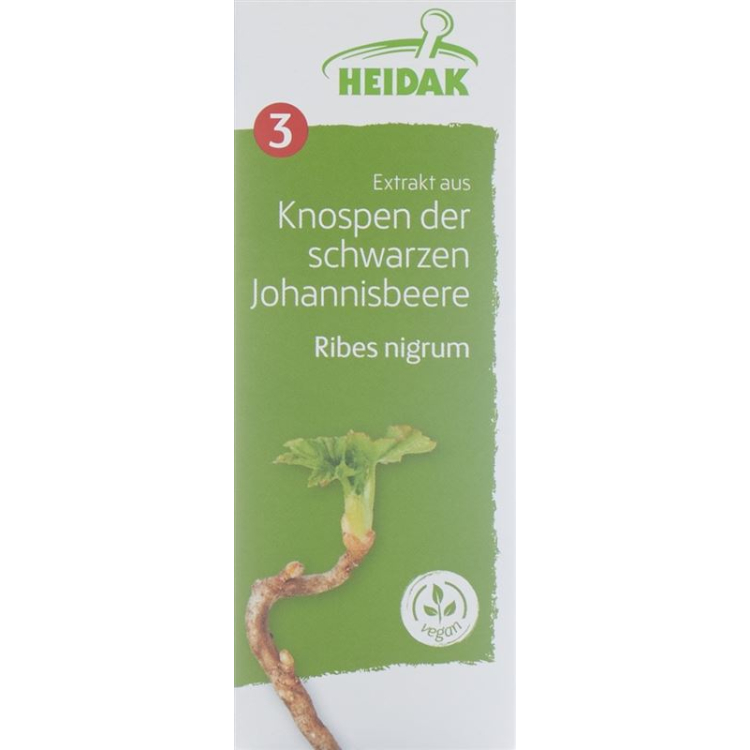 HEIDAK bud currant Ribes nig glycerol maceration Fl 500 ml