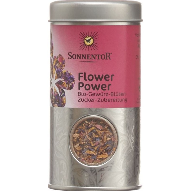 SONNENTOR Flower Power spice shaker