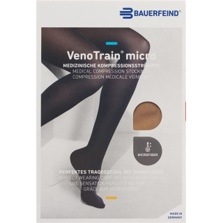 VenoTrain MICRO A-D KKL2 S plus / short open toe caramel pair 1