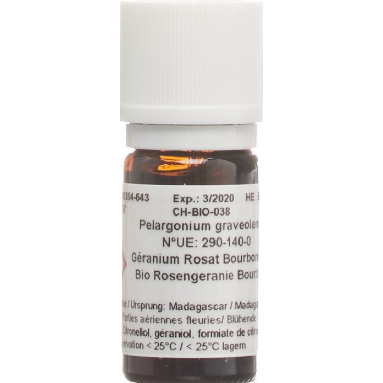 Aromasan rožių pelargonijų eteris/aliejus ekologiškas 30 ml