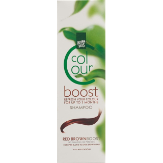 Henna Plus Color Boost Shampoo Red Brown 200 ml