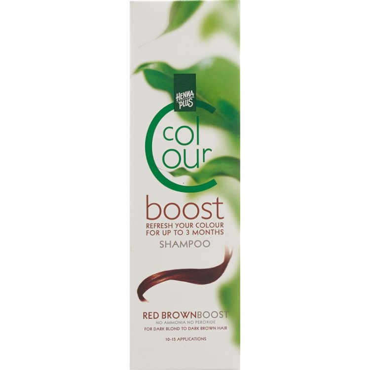 Henna Plus Color Boost шампунь қызыл қоңыр 200 мл