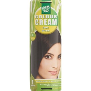 Henna Plus Color Cream 3 mørkebrun 60 ml