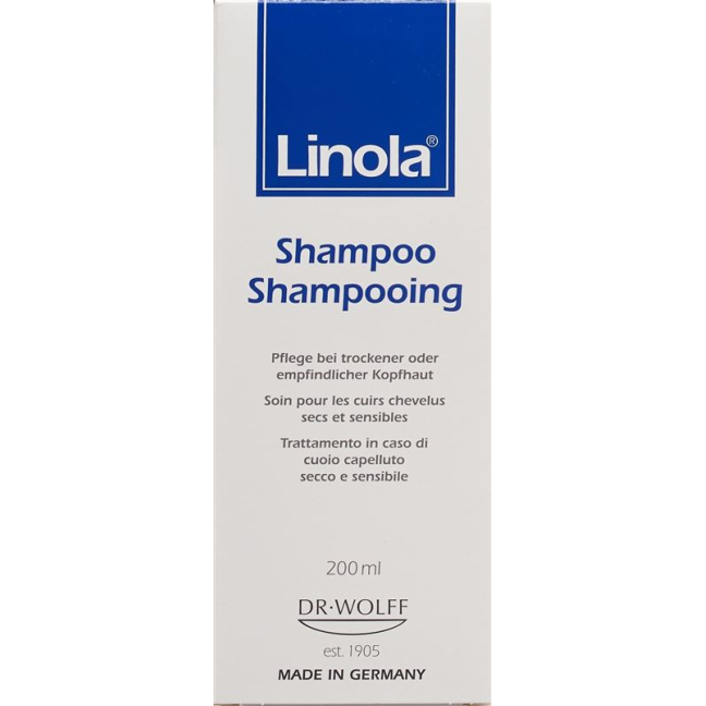LINOLA Shampoo: Gentle Cleansing for Dry, Itchy, and Sensitive Scalps