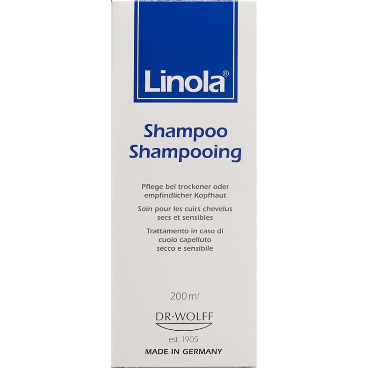 LINOLA Shampoo: Gentle Cleansing for Dry, Itchy, and Sensitive Scalps