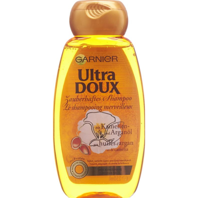 Ultra Doux magical shampoo with camellia and argan oil Fl 300