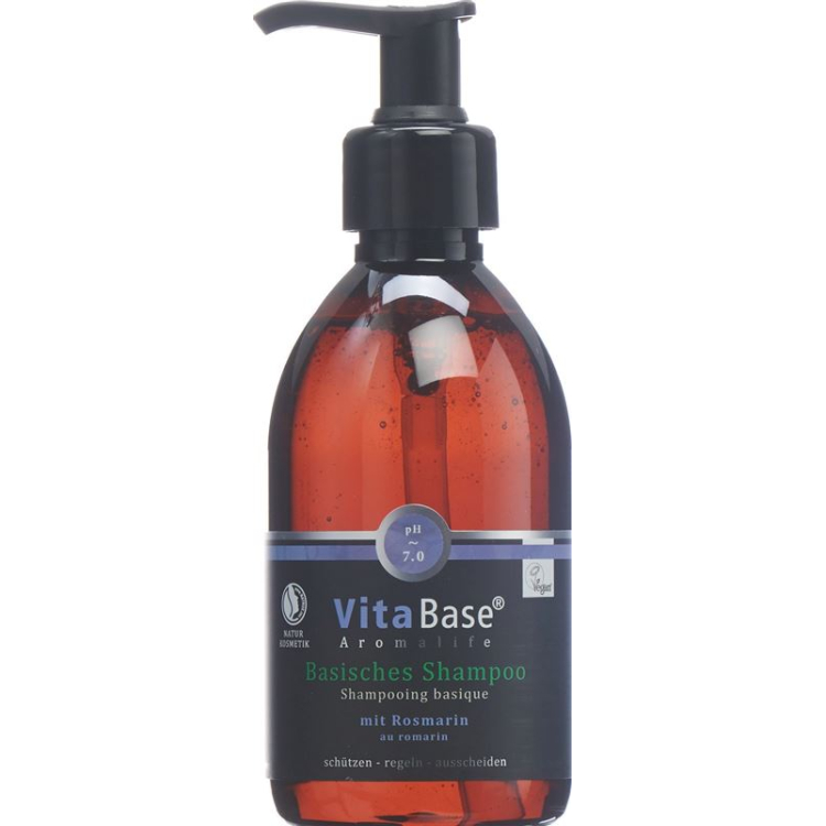 VitaBase Basisches Shampoo Disp 250 ml