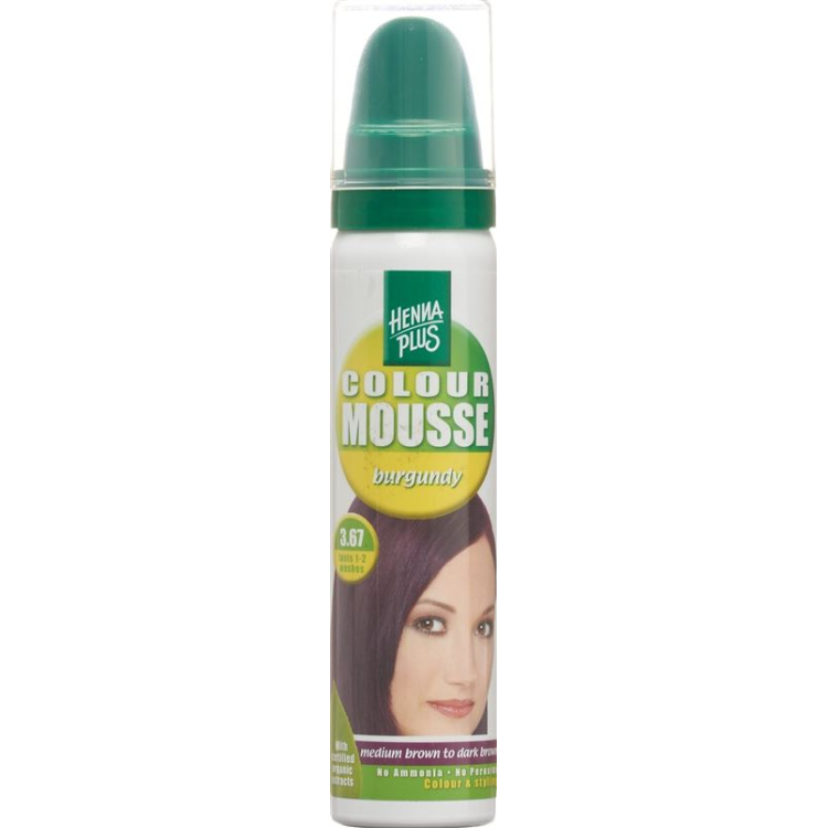 HENNA PLUS Color Mousse Bordeaux 3.67 75 ml