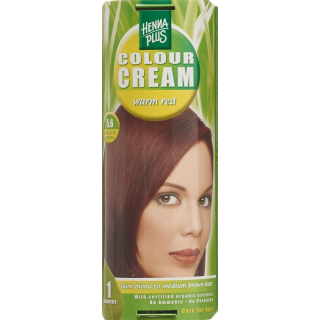 Henna Plus Color Cream 5,6 varm rød 60 ml