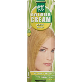 Henna Plus Color Krem 8,3 złoty blond 60 ml