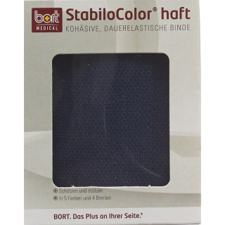 BORT STABILO COLOR bandage 8cmx5m cohésif bleu