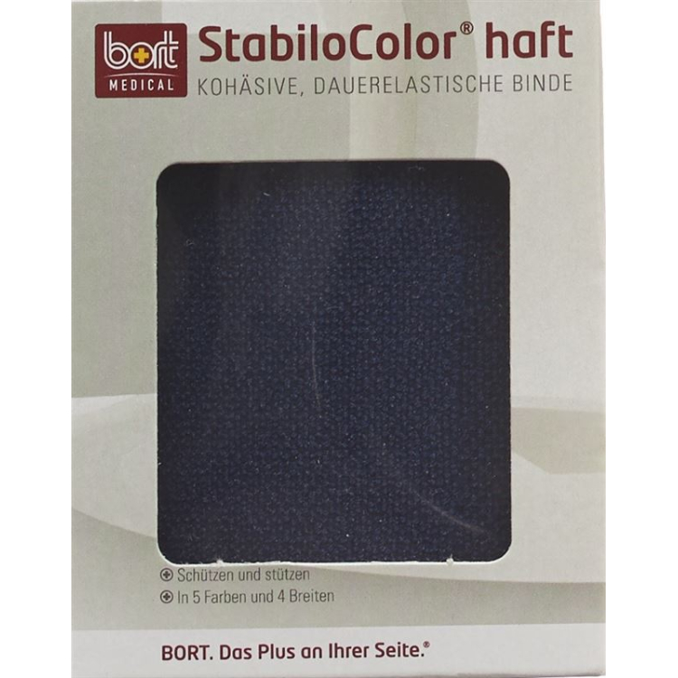 BORT STABILO COLOR obväz 8cmx5m súdržná modrá