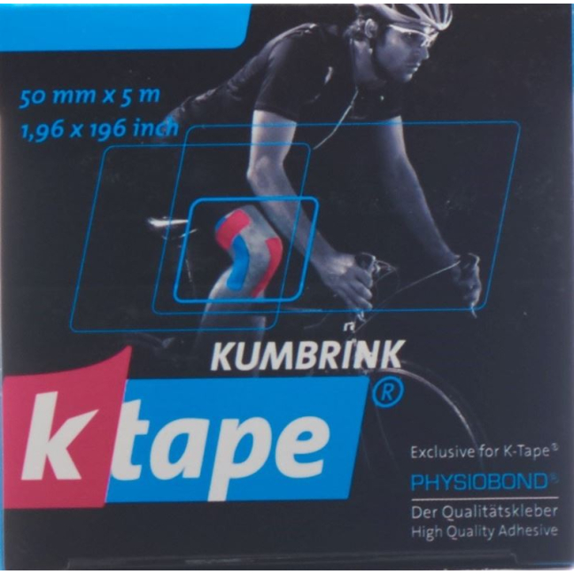 K-Tape 5cmx5m blue roll buy online