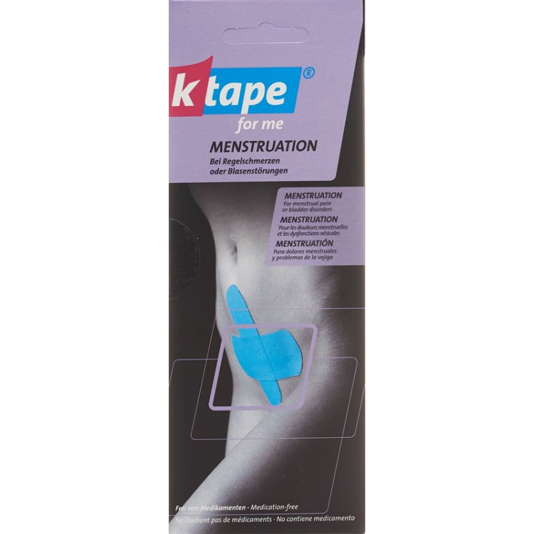 K-Tape برای من اختلالات قاعدگی/مثانه برای یک بار مصرف 5