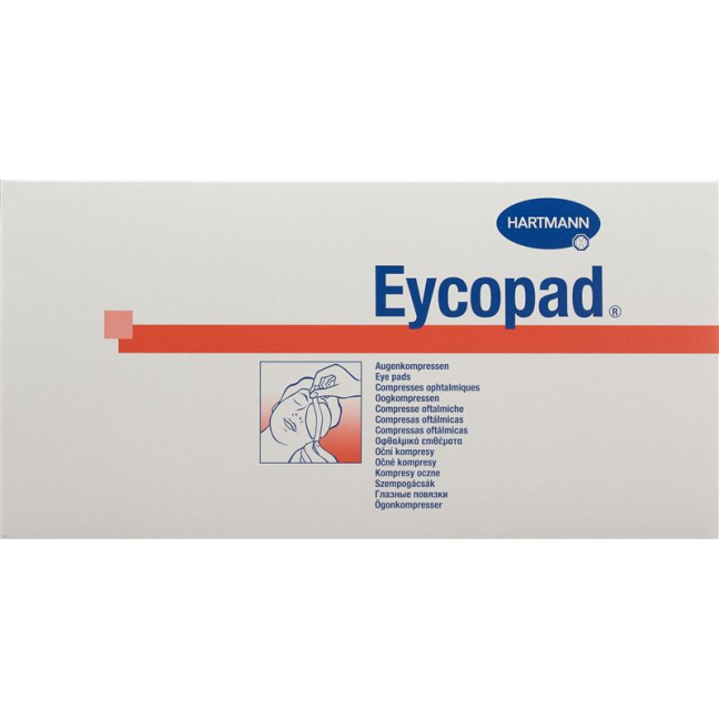 EYCOPAD almohadillas oculares 70x85mm no estériles 50 uds