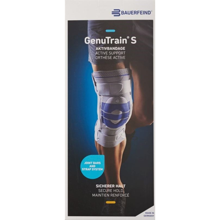 GenuTrain S Aktivbandage Gr3 linkittää titaanin