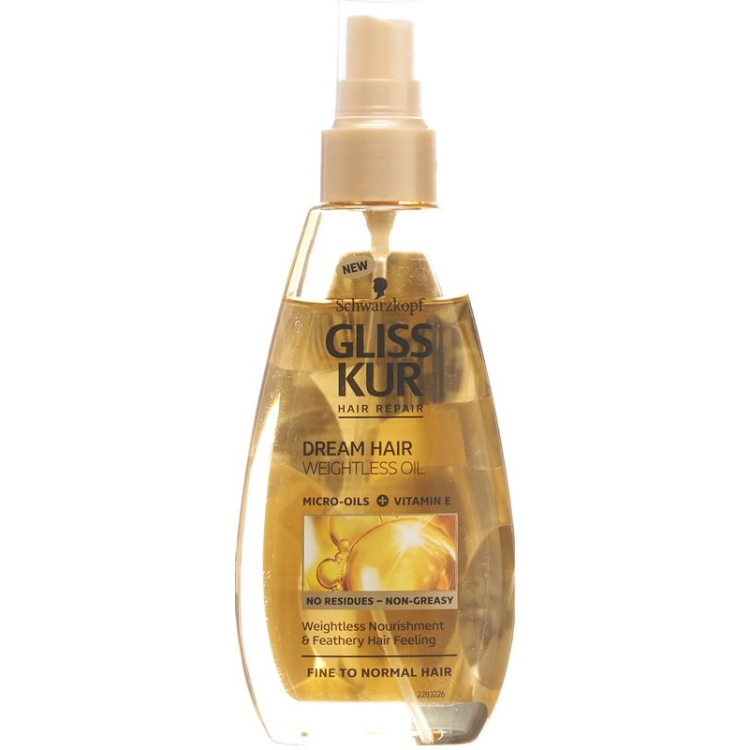 Gliss Kur Dream Hair schwereloses öl 150 ml