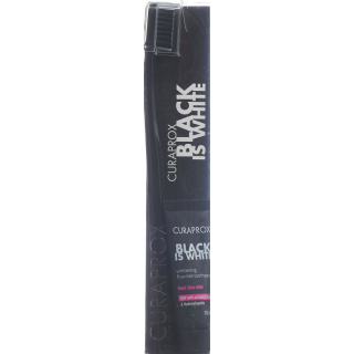 Curaprox Black is White Light Pack toothbrush + toothpaste