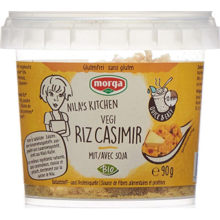 Morga Riz Casimir with soy vegetarian gluten-free organic Ds 90 g