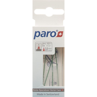 Paro ISOLA LONG 4/9mm Mittel grün Konisch 5 Stk