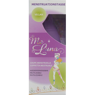 Me Luna Menstruationstasse Classic S Ring Violett