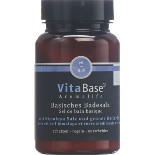 VitaBase basiske badesalt Ds 120 g