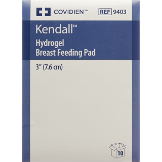 Kendall Hydrogel Breast Feeding Pad 5 x 2 pcs