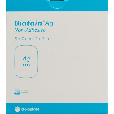 Biatain ag non-adhesive 5x7см 5 шт