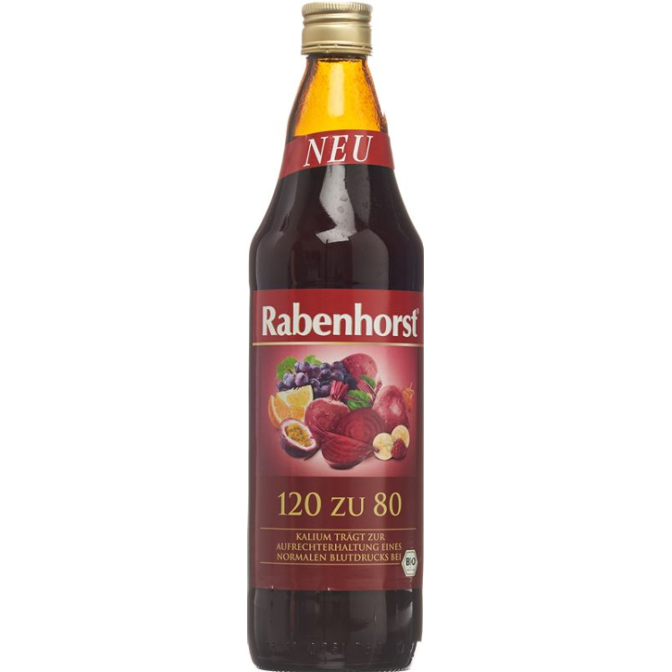 Rabenhorst 120 dl to 80 Juice Bio Fl 7.5