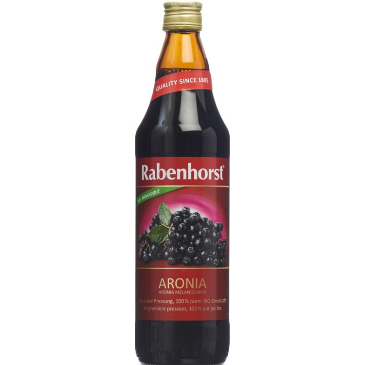 Rabenhorst chokeberry juice mother Bio Fl 750 ml