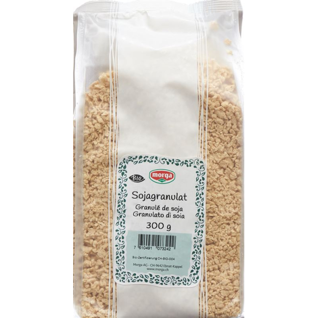 Morga soy meat substitute granular organic Battalion 300 g