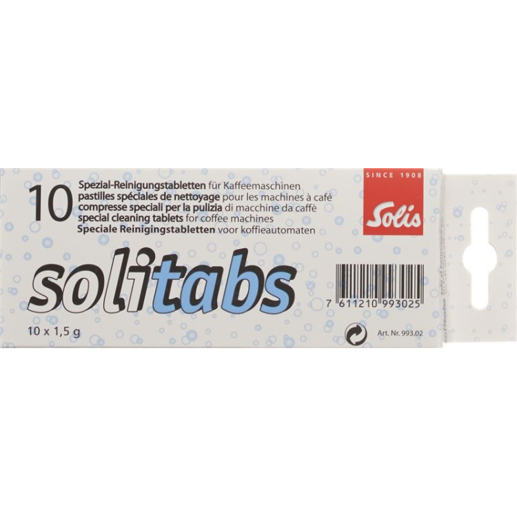 SOLITABS puhastustabletid 10 tk