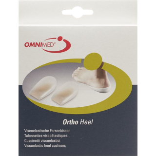 OMNIMED Ortho Heel Heel Pads Size 2 Standard 1 pora