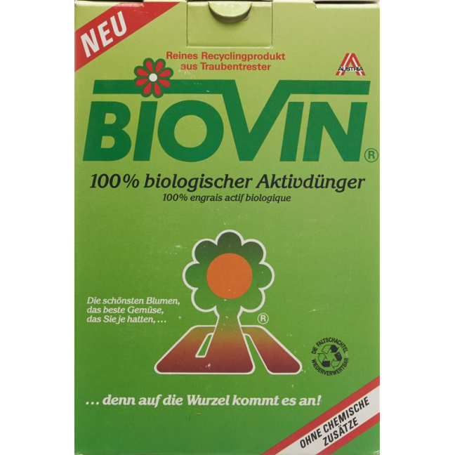 Biovin βιολογικό ενεργό λίπασμα Plv 1 kg