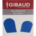 GIBAUD jastučići za petu veličina 1 34-38 silikonski plavi 1 par