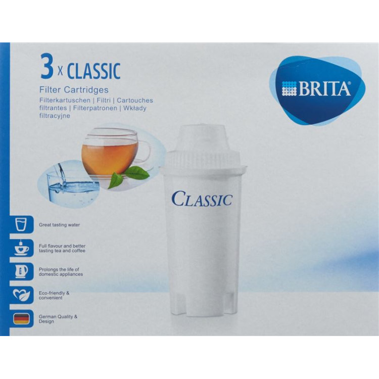 Brita Classic polnilne kartuše 3 kos