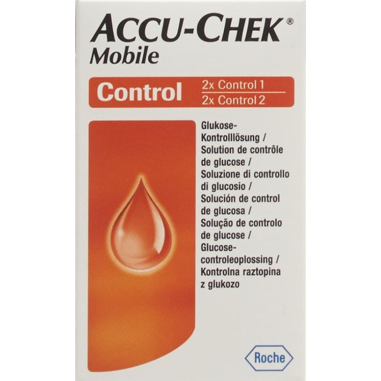 Мобільний контрольний розчин Accu-Chek 2x2