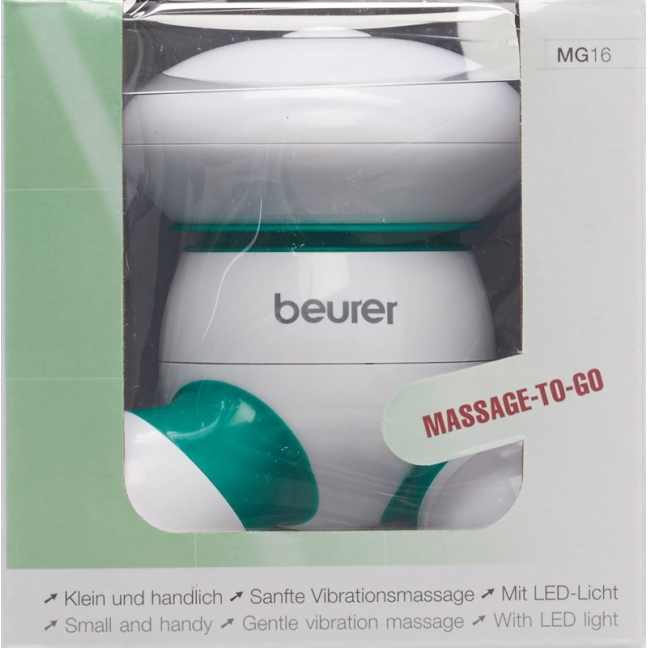 Beurer mini massager MG 16 hijau