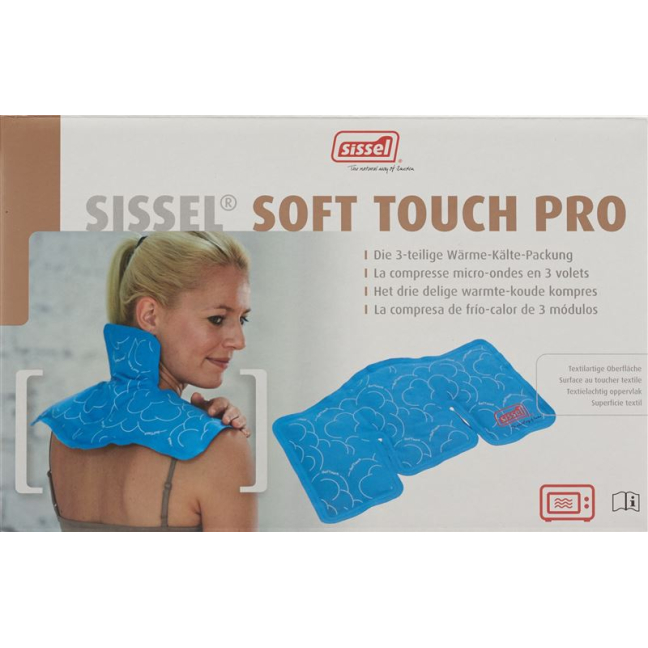 SISSEL Soft Touch Pro pek haba sejuk dalam tiga bahagian