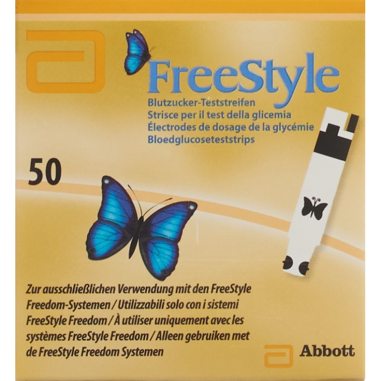 Abbott FreeStyle Teststreifen 100 Stk