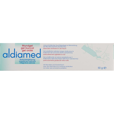 Aldiamed Mundgel und Speichelergänzung tube 50 ក្រាម។