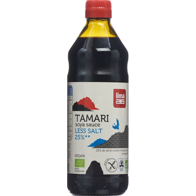 Lima Tamari 25% menos sal garrafa 500 ml