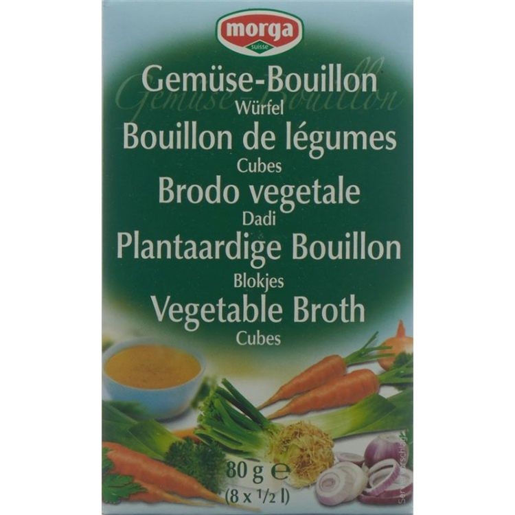 Morga Gemüse Bouillon Würfel 8 Stk