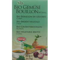 Morga Gemüse Bouillon Würfel Bio 8 Stk