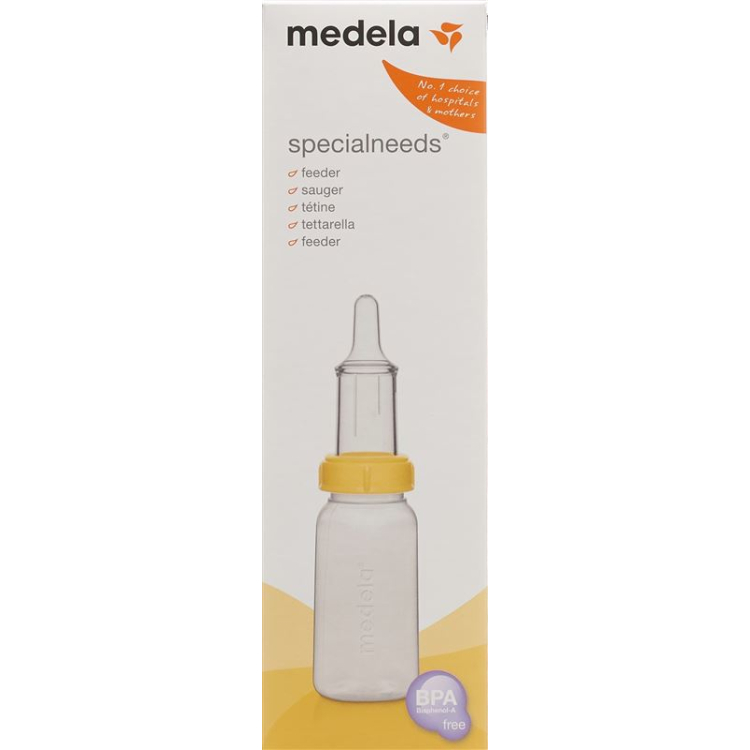 Θήλη Medela Special Needs 150ml με 1 εφεδρική θηλή