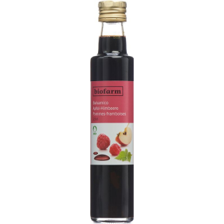 Biofarm Balsamic Vinegar Apple Raspberry 250 ml