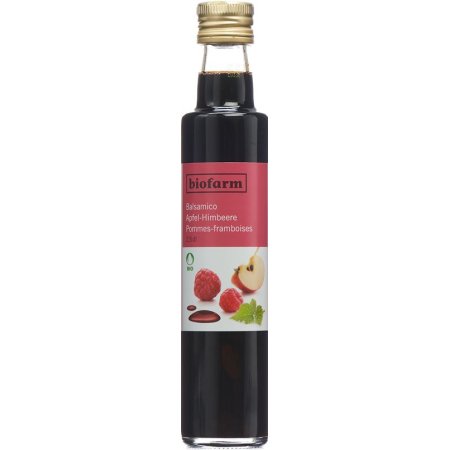 Biofarm Balsamico Eddike Æble Hindbær 250 ml