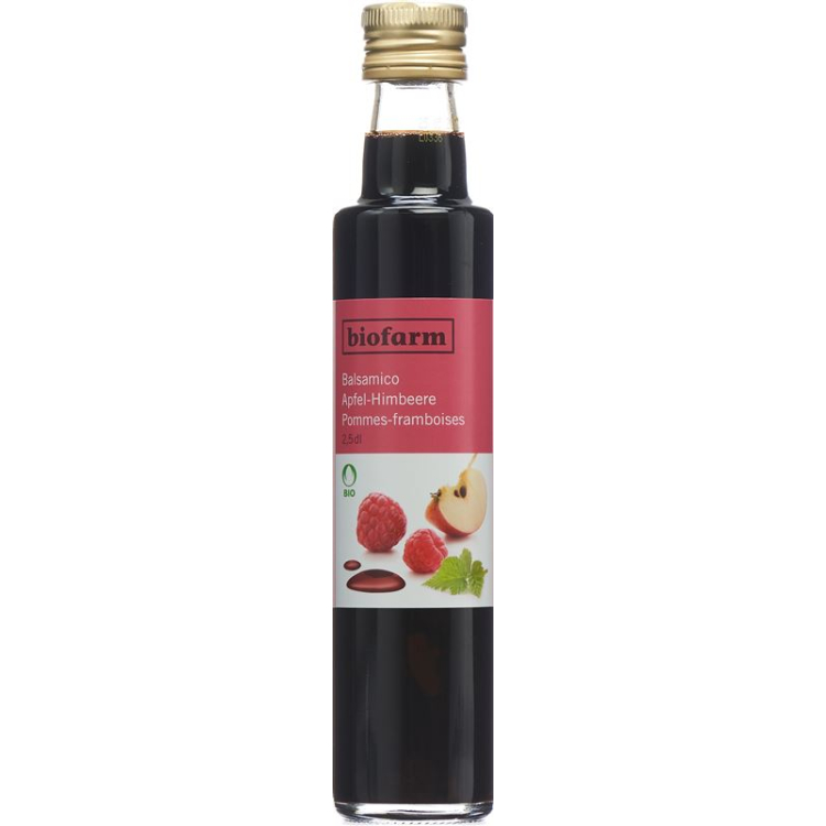 Biofarm Ocet Balsamiczny Jabłko Malina 250 ml