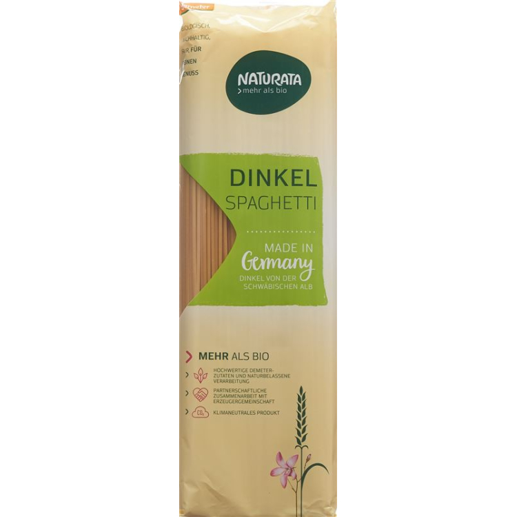 NATURATA spaghetti light dinkel 500 g